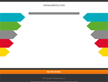 Tablet Screenshot of neoacademy.com